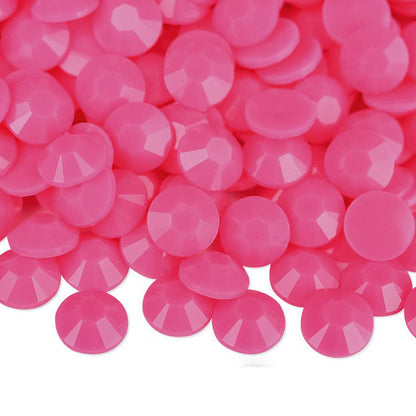 【A129】3mm Solid Opaque Resin Rhinestones Gems