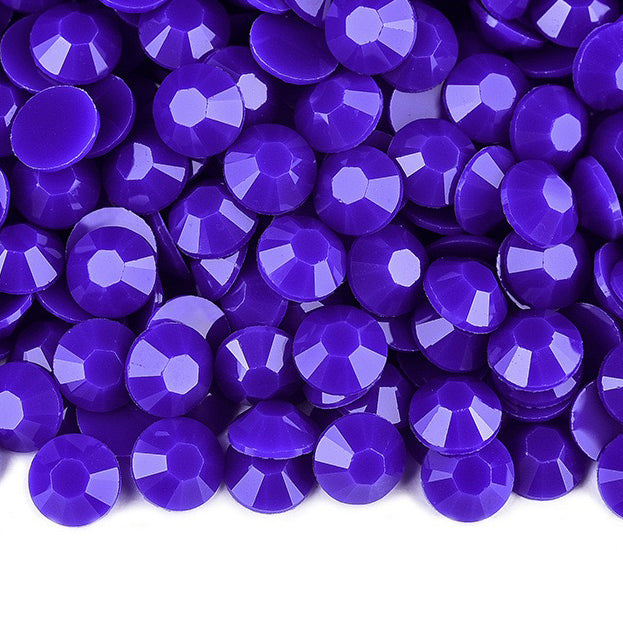 【A129】3mm Solid Opaque Resin Rhinestones Gems