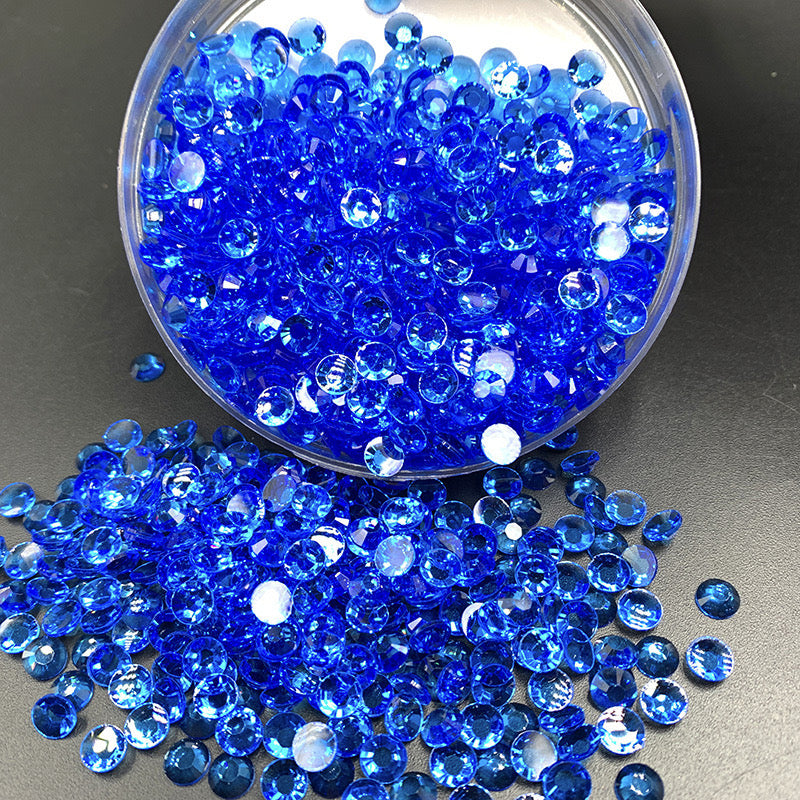 [ A138 ] Transparent Resin Rhinestone 3-5mm Mixed