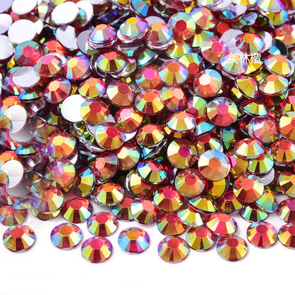 [ A145 ] Silver Back AB Color Rhinestones  3mm-5mm