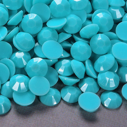 【A129】3mm Solid Opaque Resin Rhinestones Gems