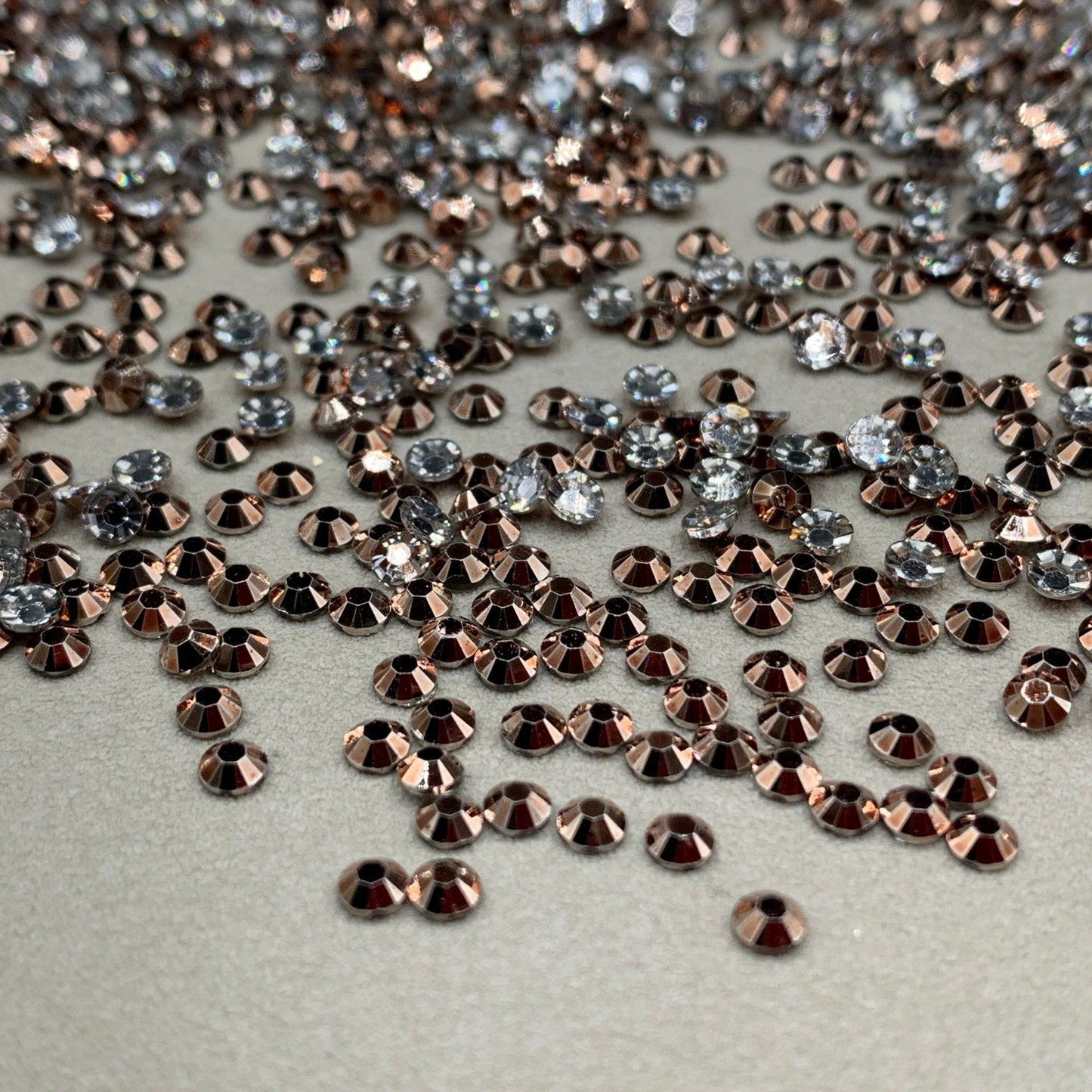 [ A146 ] Metal Color Rhinestones Mixed Size 3mm-5mm