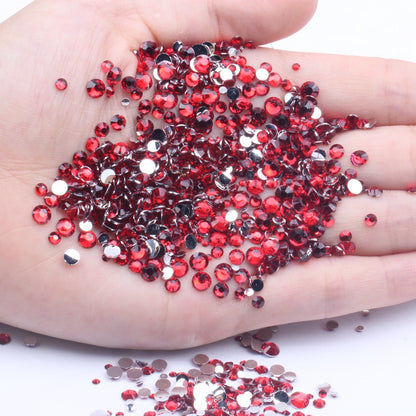 【A131】Silver Back Resin Rhinestones flatback, 3mm-5mm Mixed, DIY, Nail Art, Tumbler