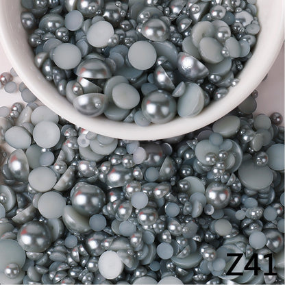 NEW ARRIVAL Half Pearls 3-10mm Mixed